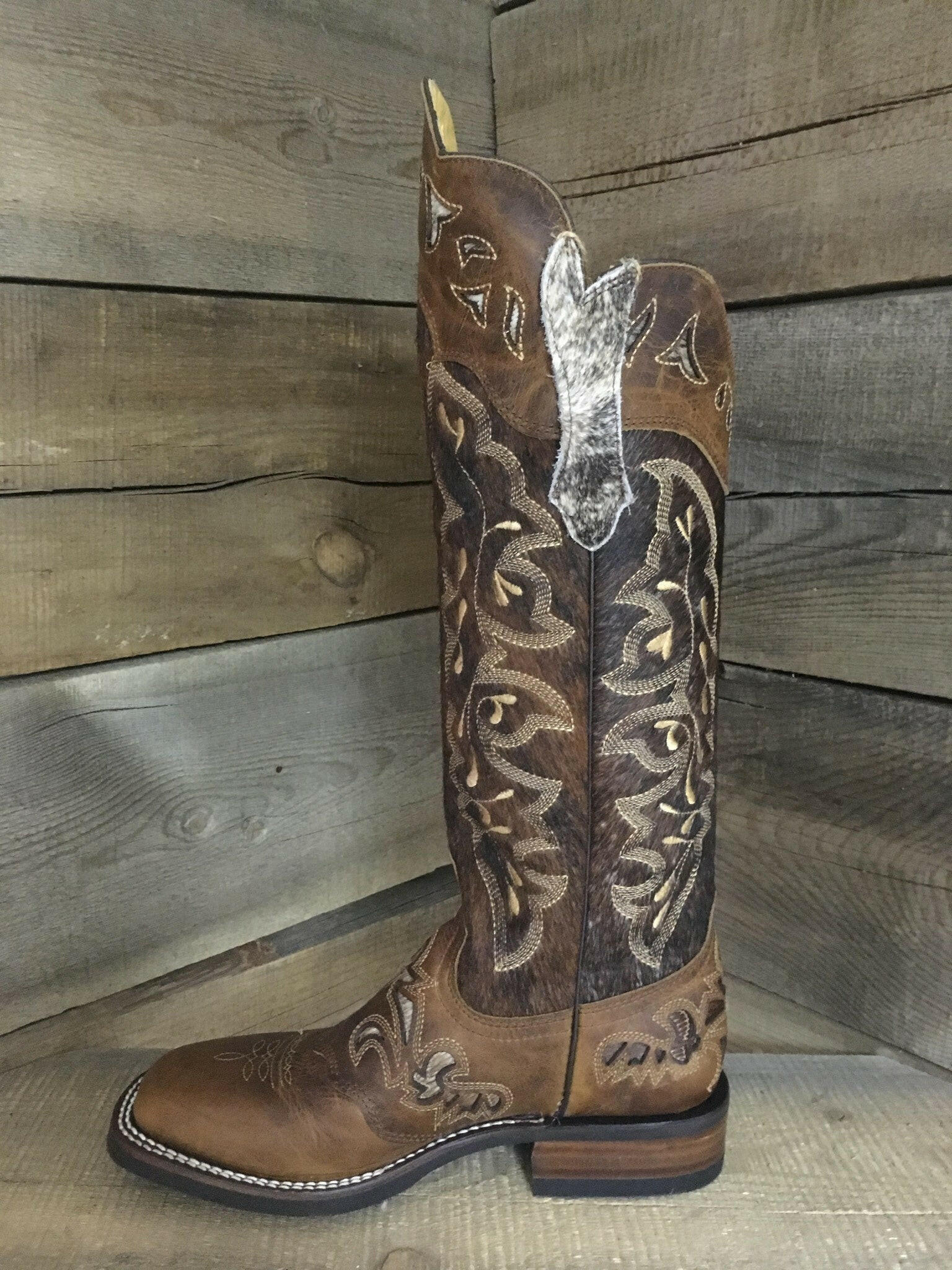 Lacy Boots Women's Cowhide Tall Boots.