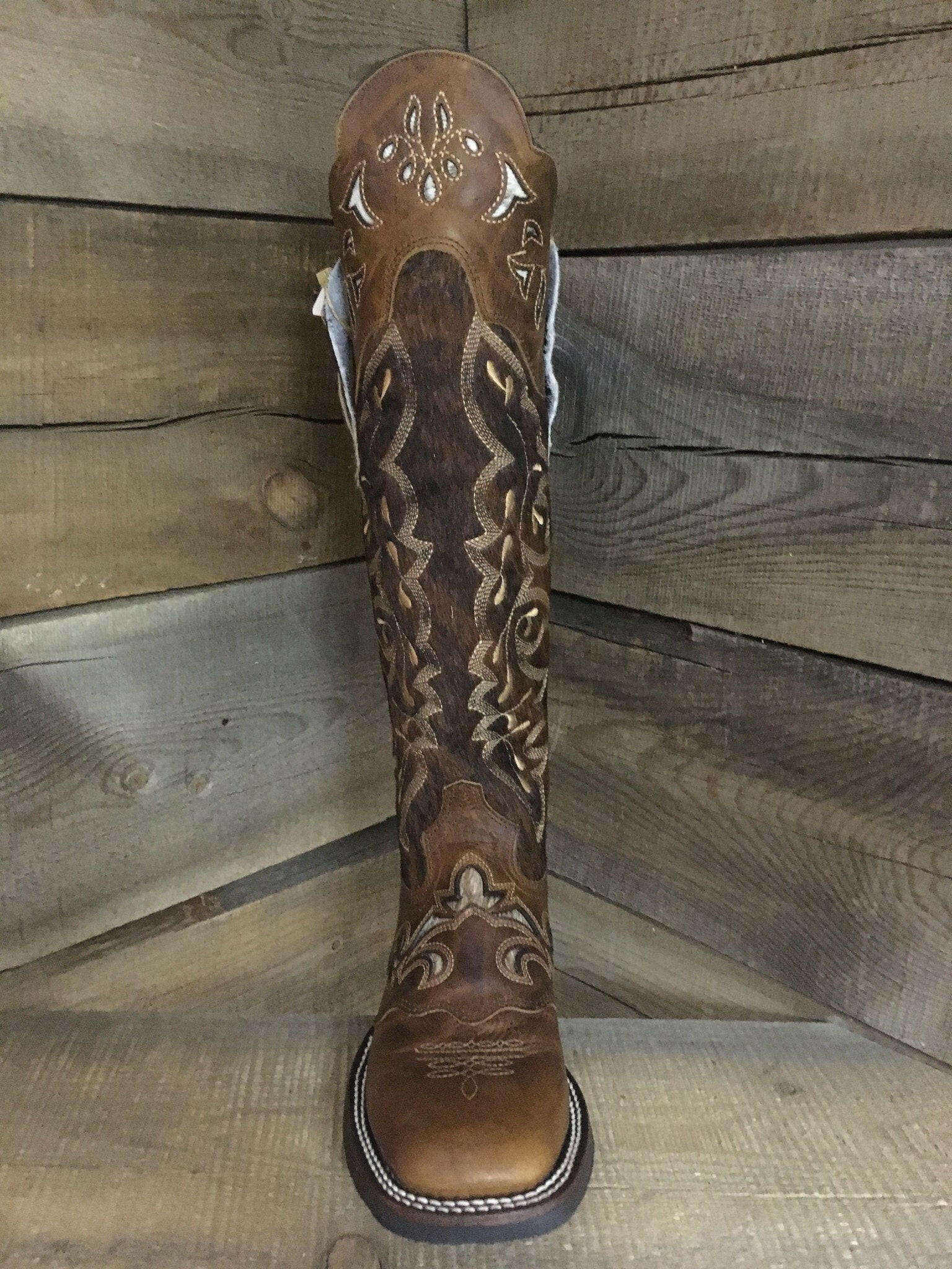 Lacy Boots Women's Cowhide Tall Boots.