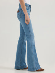Wrangler Women's Retro Bailey High Rise Trouser Jean