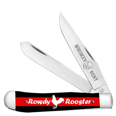 Whiskey Bent Rowdy Rooster Trapper Knife WB11-33.