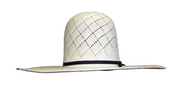 American Hat Co 4 1/4" 5040 Open Crown Straw Hat