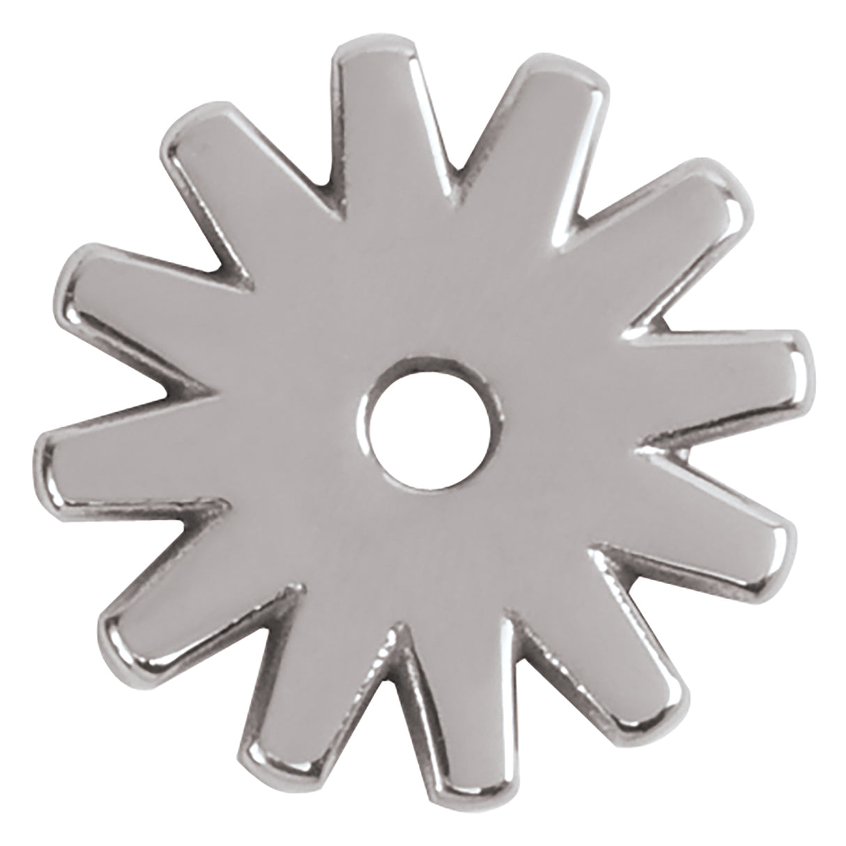 Weaver Polished 1 1/4"Point Replacement Rowel 25-9033
