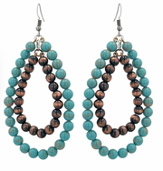 Montana Silversmiths Doubling Up Earth & Sky Attitude Earrings AER5211