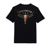 Wrangler Mens Skull Graphic Tee Blk 2380269.