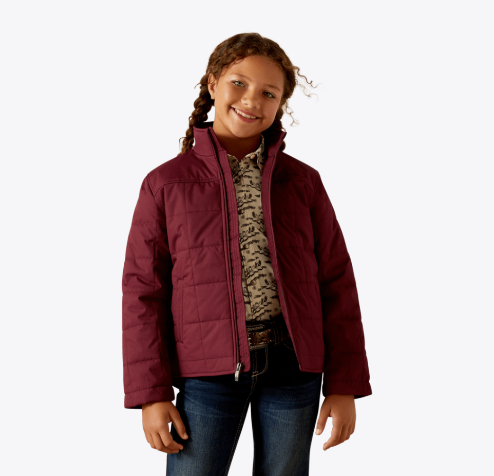 Ariat Girl's Windsor Wine Crius Jacket 10062260
