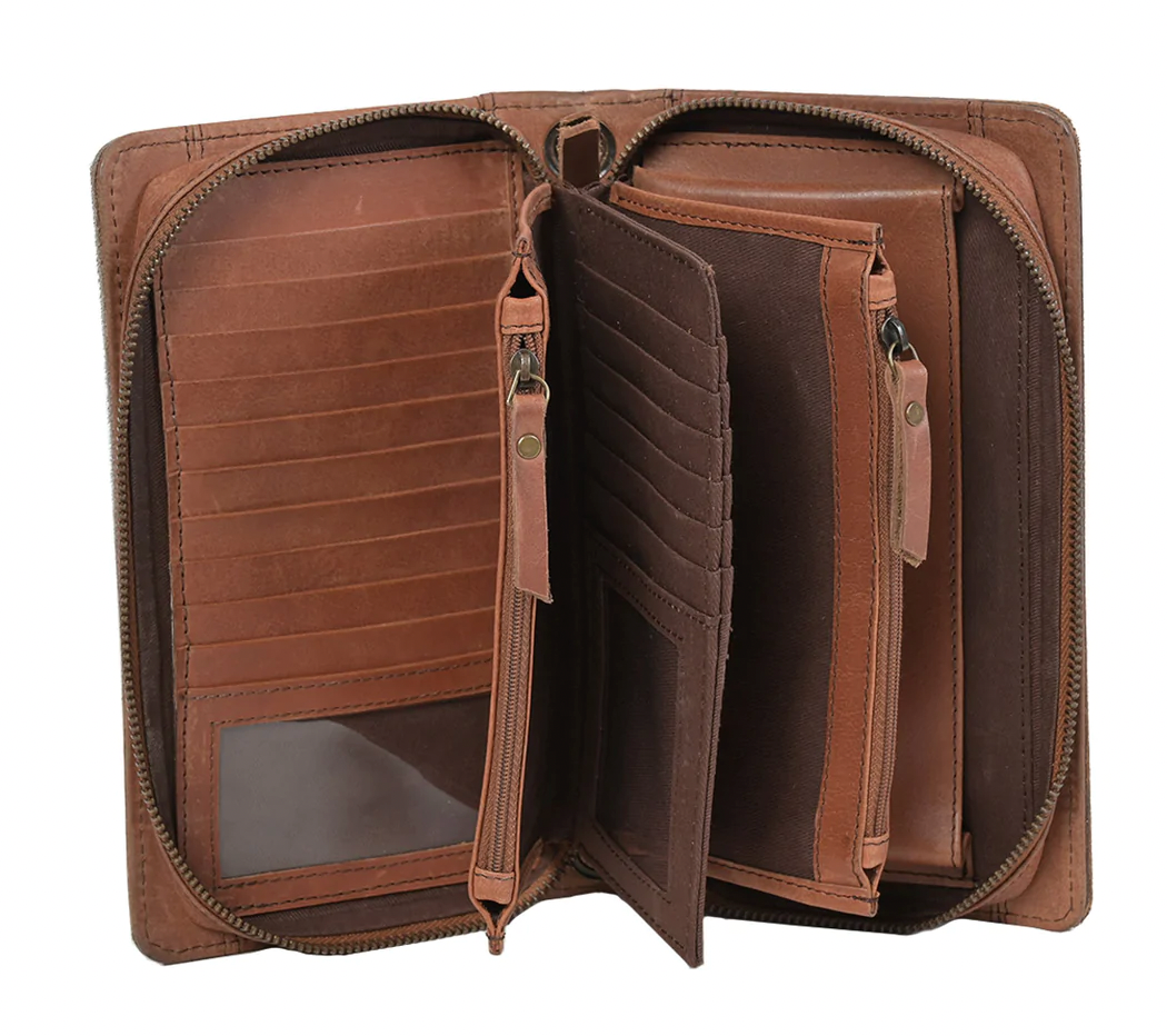 STS Ranchwear Cowhide Evie Organizer