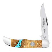 Whiskey Bent Turquoise River Locking Knife WB13-14