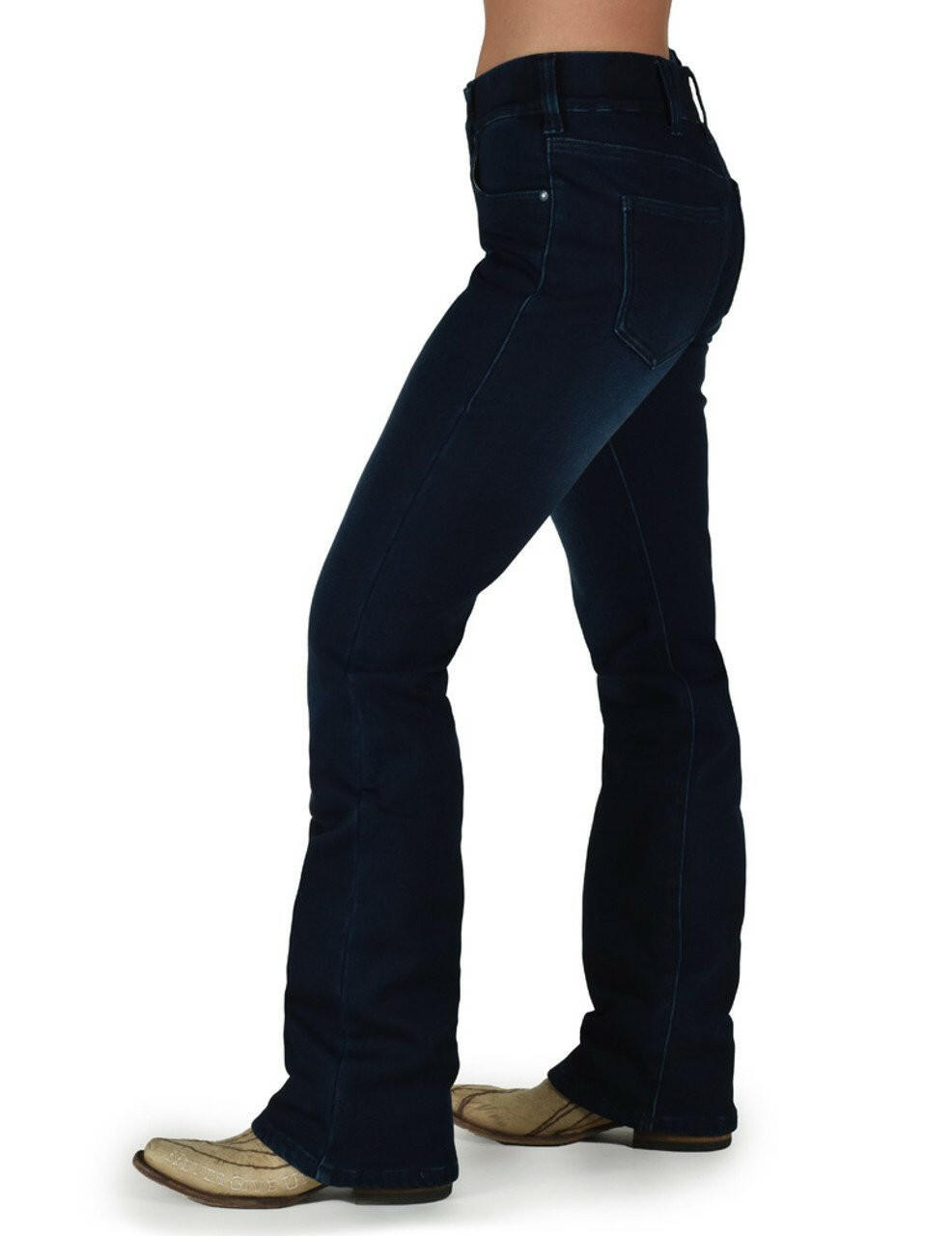 Cowgirl Tuff Women's Pull-On Fleece Jean.