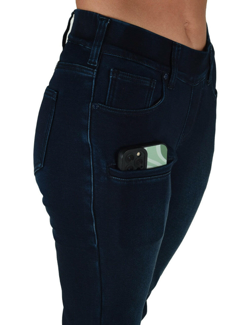 Cowgirl Tuff Women's Pull-On Fleece Jean.