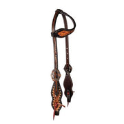Professional's Choice 1 Ear Buckstitch Filigree Headstall 3p1035