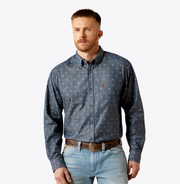 Ariat Men's Watson Classic Fit Chambray Shirt 10065794