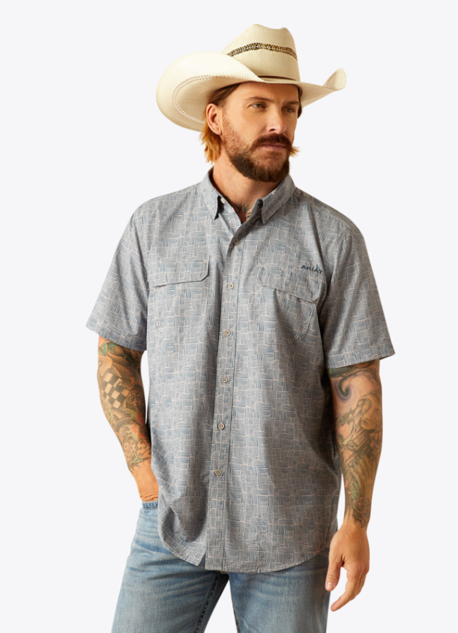Ariat Men's VentTEK Outbound Fitted Button Down Shirt.