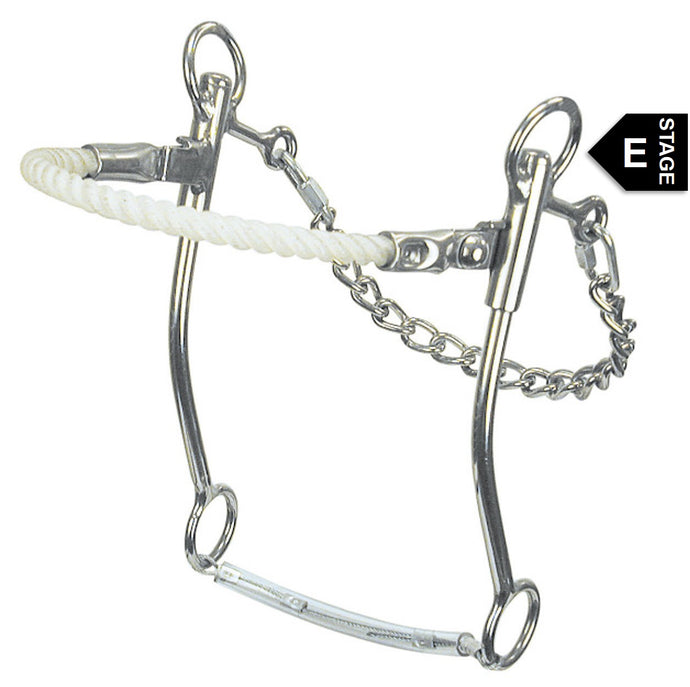 Reinsman Jim Warner Hackamore- Rope Nose main image 1