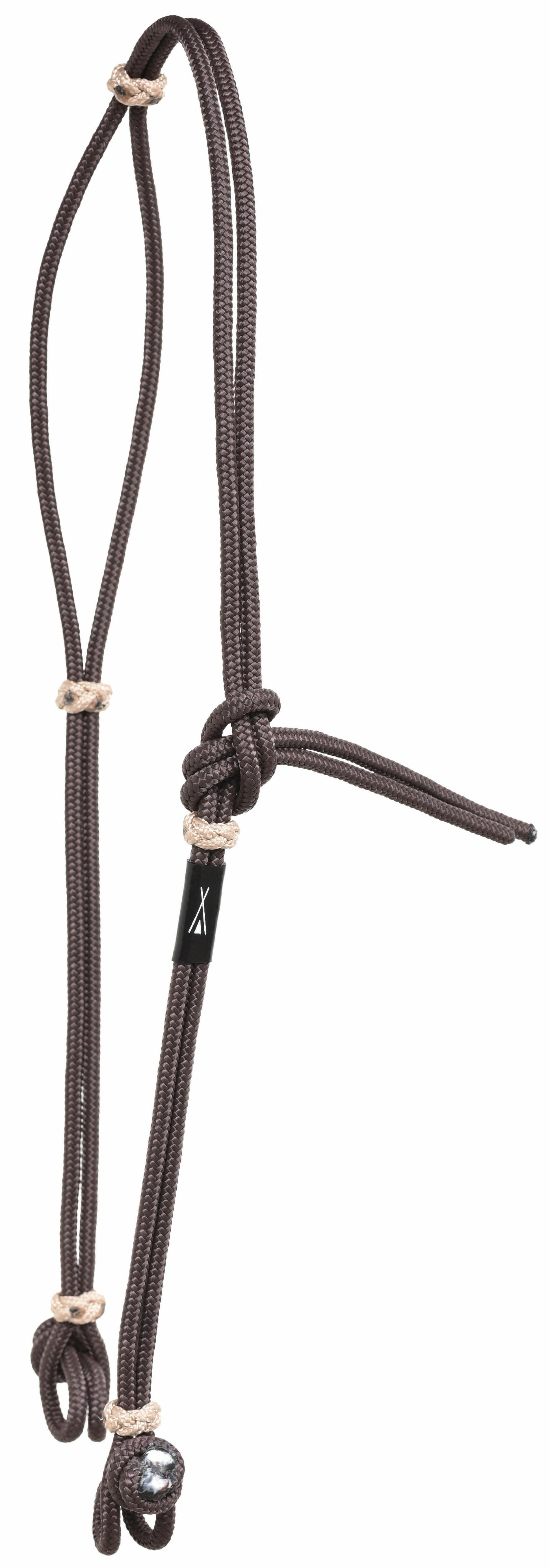 Diamond Braided Rope Headstall.