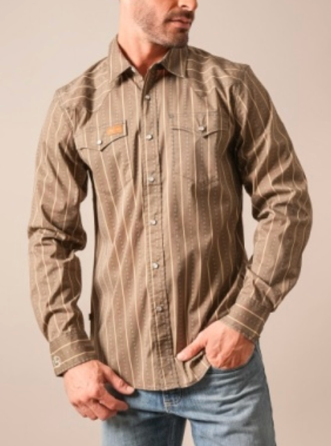Kimes Ranch Mens ZT Solano Striped LS.