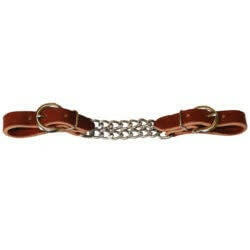 Berlin Double Chain Curb Strap.