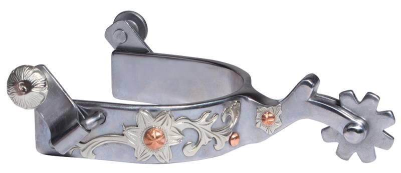 Professional's Choice Youth Silver Spurs PCSP-801