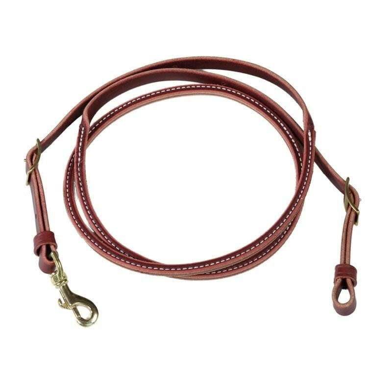 Berlin Latigo Rolled Center Roper Reins.
