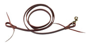 Berlin Leather Latigo  5/8" X 8' Roper Rein.