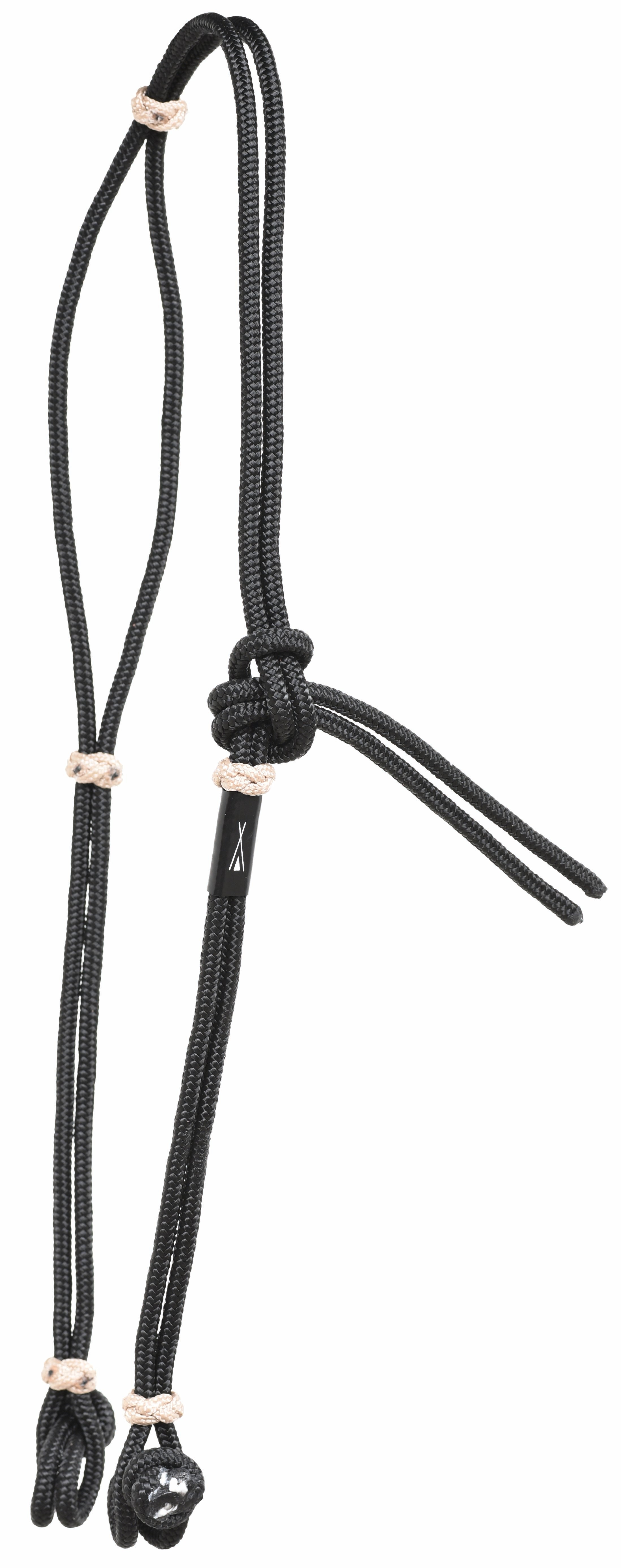 Berlin Diamond Braided Rope Headstall W-13.