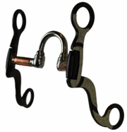 American Heritage Equine Brown Swivel Cheek Correction Bit 265-306