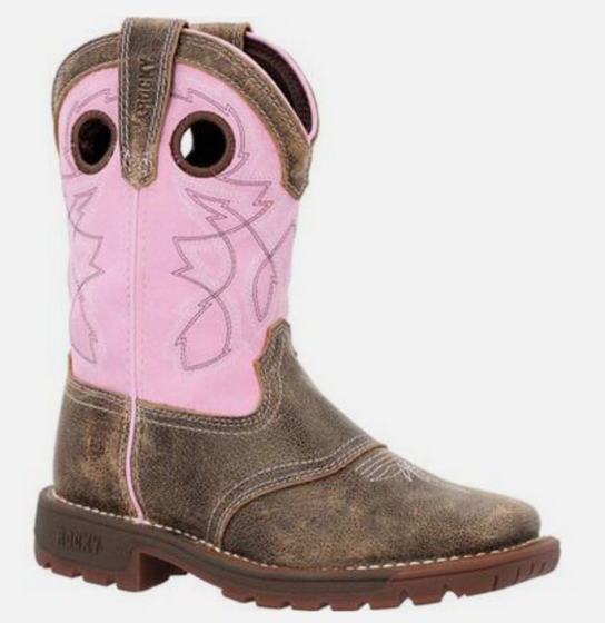 Rocky Youth's Legacy 32 Waterproof Western Boot.