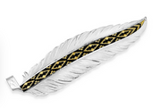 Montana Silversmiths Trust and Honor Hat Feather HF5761