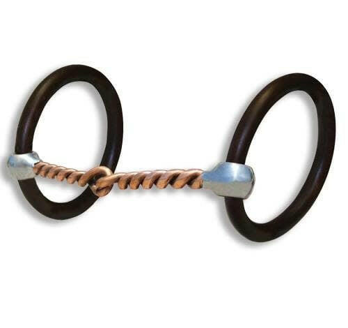 PRO CHOICE Avila Copper Twist Ring Snaffle Bit 5 1/2" Mouth  AVB-128.