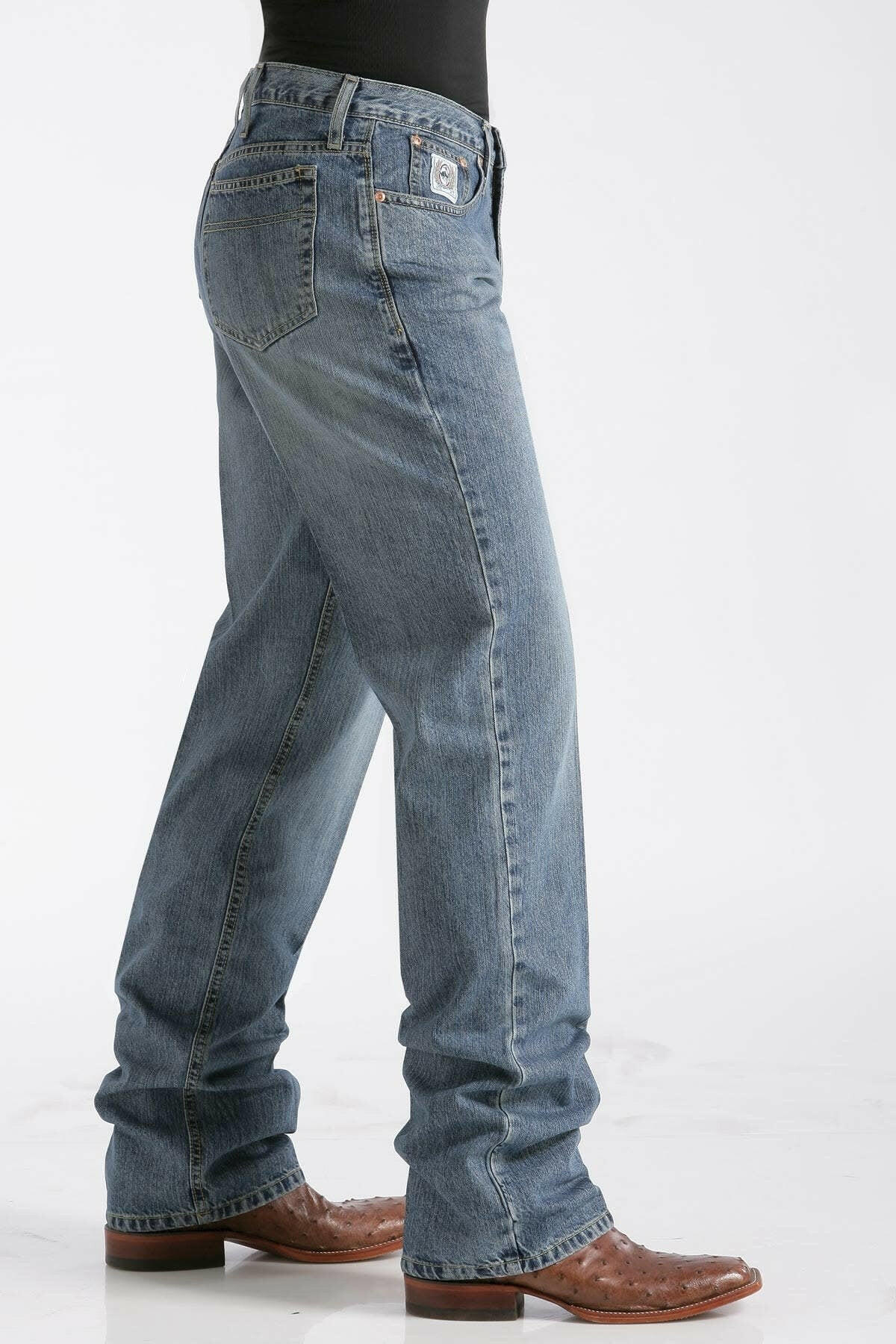Cinch Men's Relaxed Fit White Label Jean MB92834003 IND | Corral