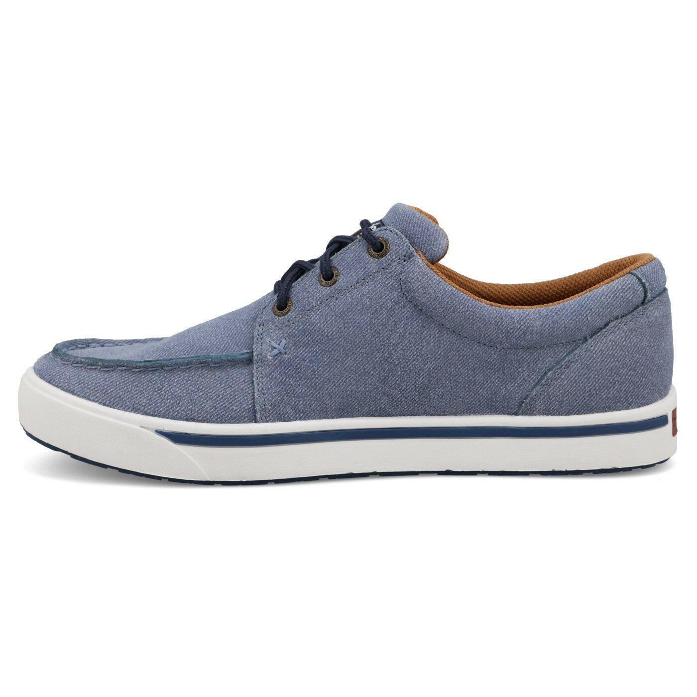 Twisted X Wrangler Men's Denim Blue Kicks Shoes.