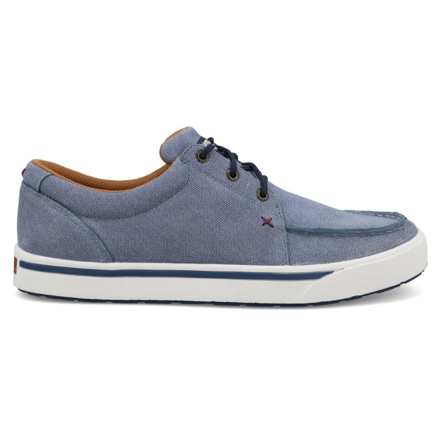 Twisted X Wrangler Men's Denim Blue Kicks Shoes.