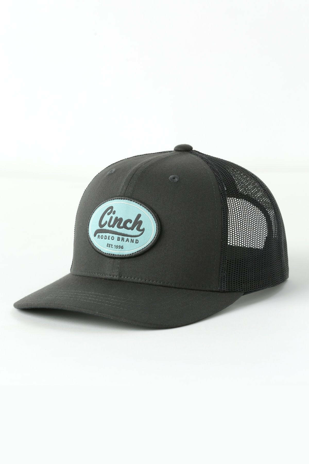 Cinch Men's Charcoal Trucker Cap mcc0110013.