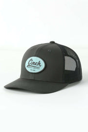 Cinch Men's Charcoal Trucker Cap mcc0110013.