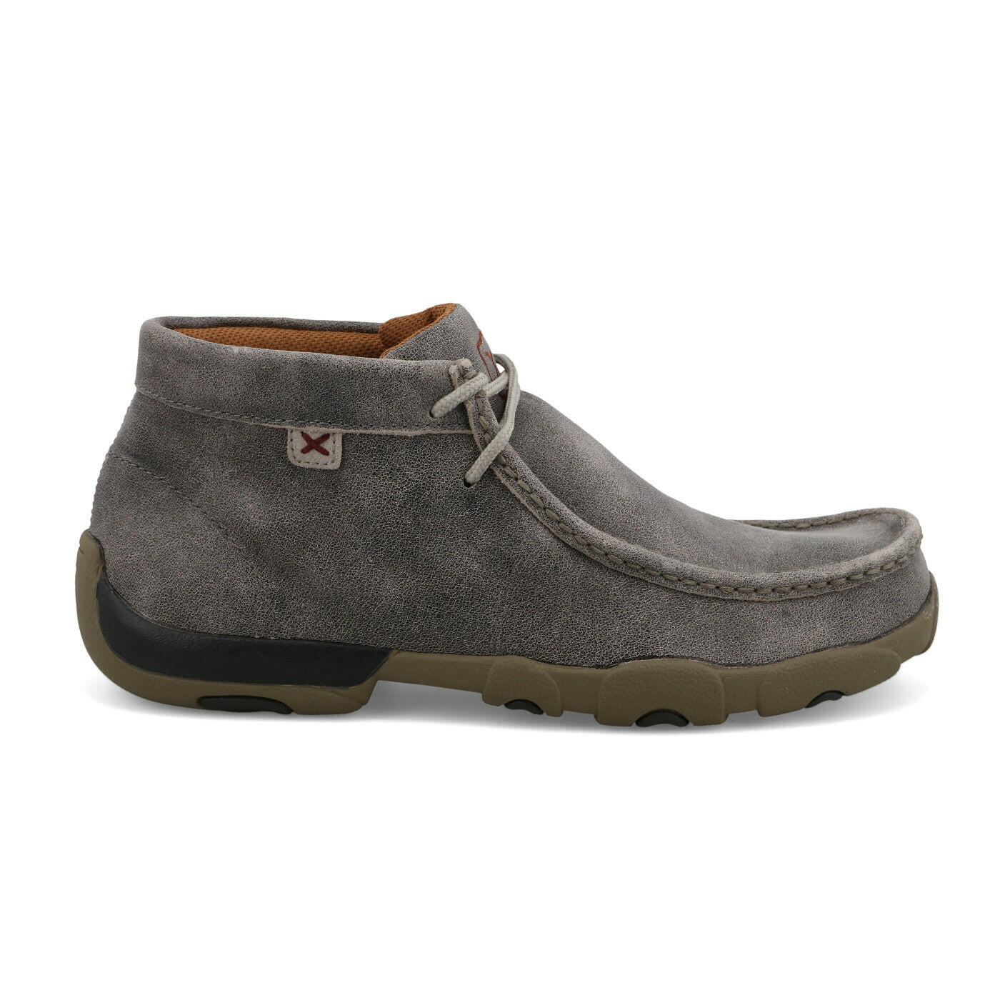 Twisted X Men's Grey Chukka Driving Moc.