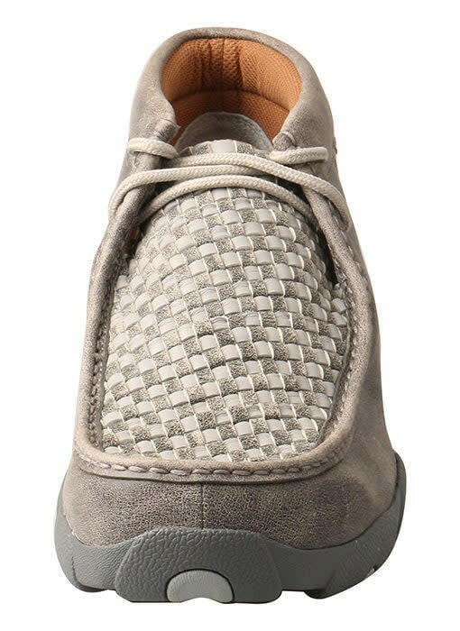 Twisted X Men's Grey Woven Driving Moccasin.