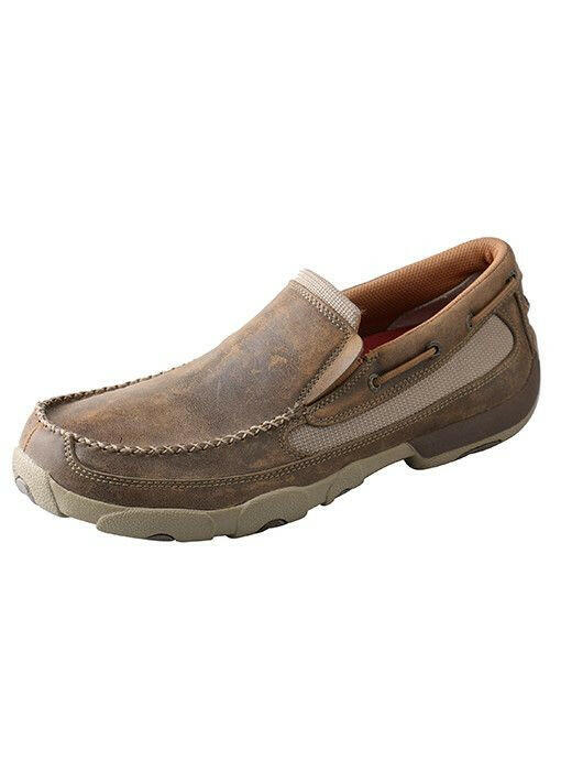 Twisted X Men's Slip-On Driving Moccasin.
