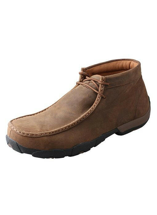 Twisted X Men's Steel Toe Driving Moccasin.