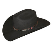 Justin Kid's Willow Lane Black Wool Hat JUS10899