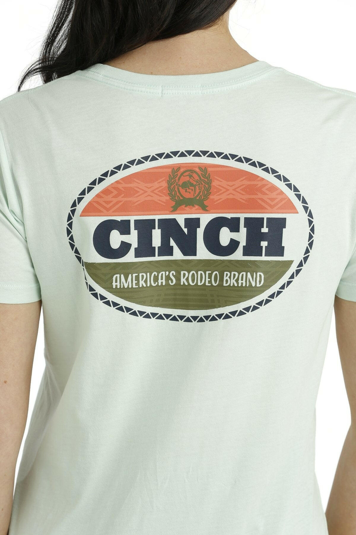 Cinch Ladies American Rodeo Brand Tee.