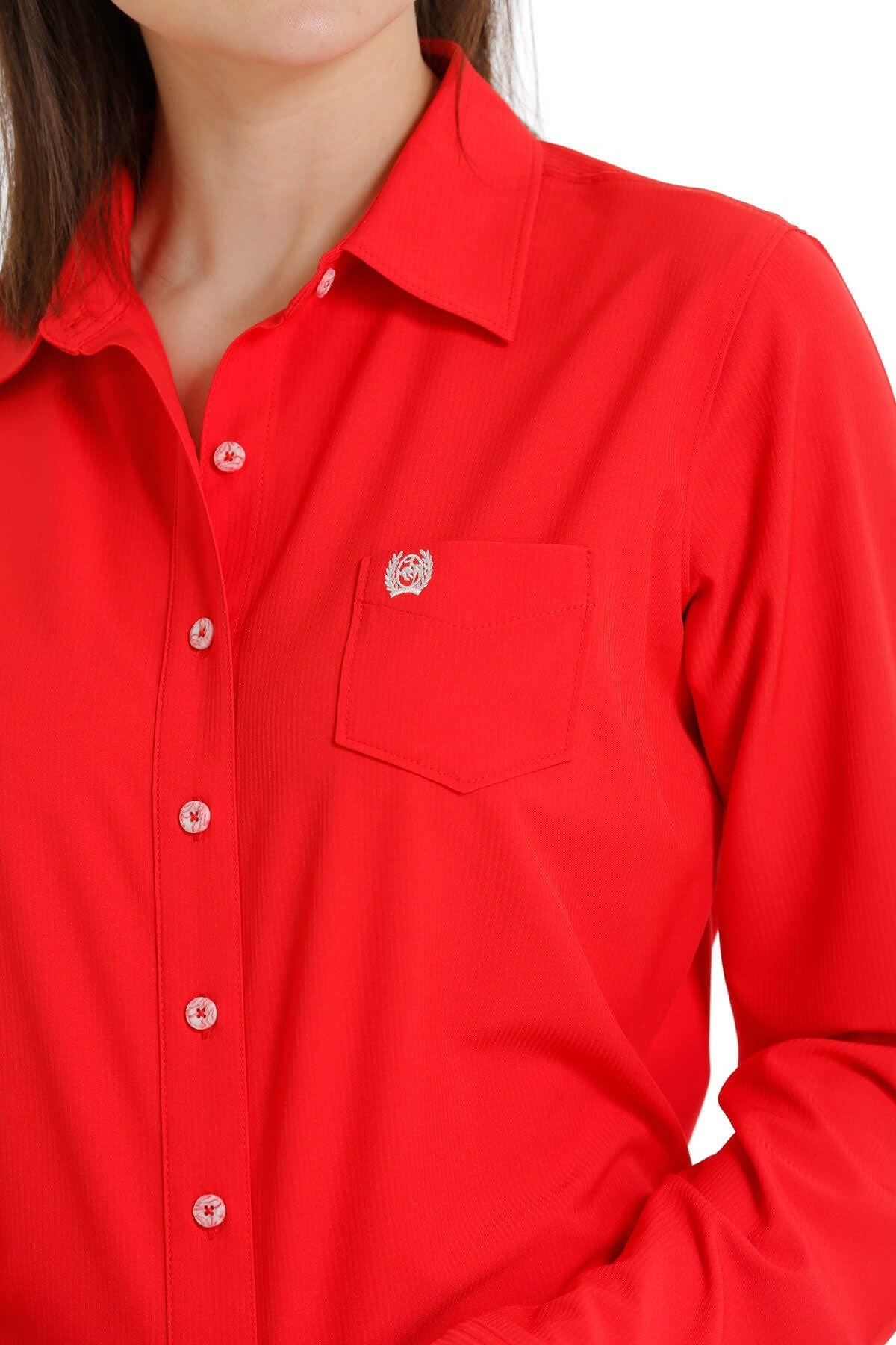 Cinch Ladies Arenaflex Button Down Shirt.