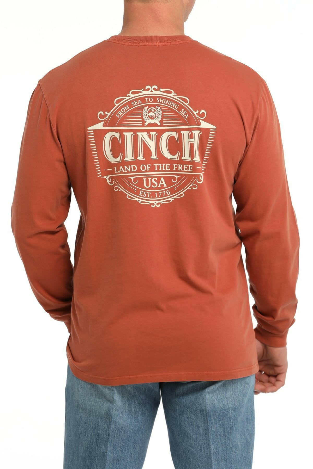 Cinch Men's Land of the Free Tee.