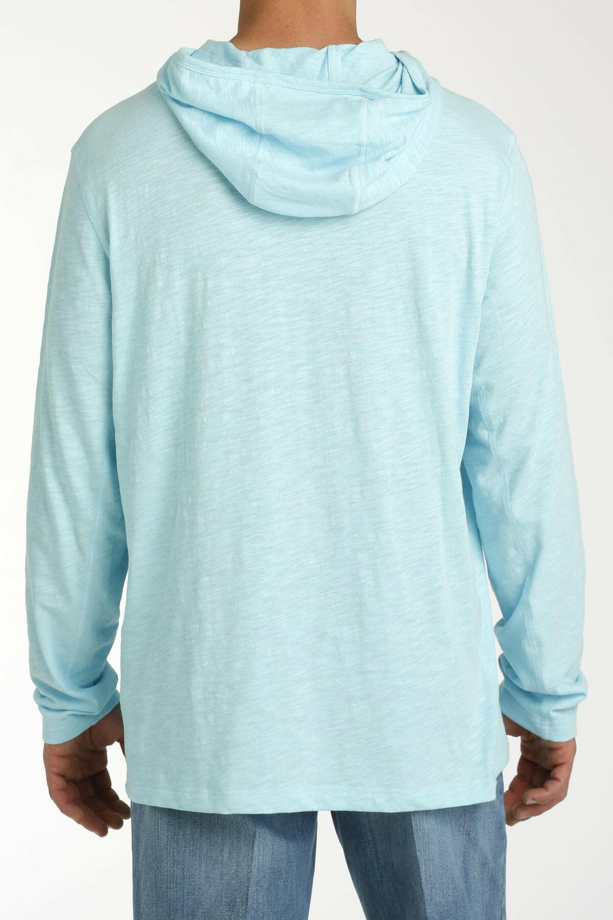 Cinch Men's Light Blue ArenaFlex Hoodie.