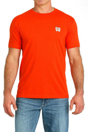 Cinch Men's Red Graphic Tee.