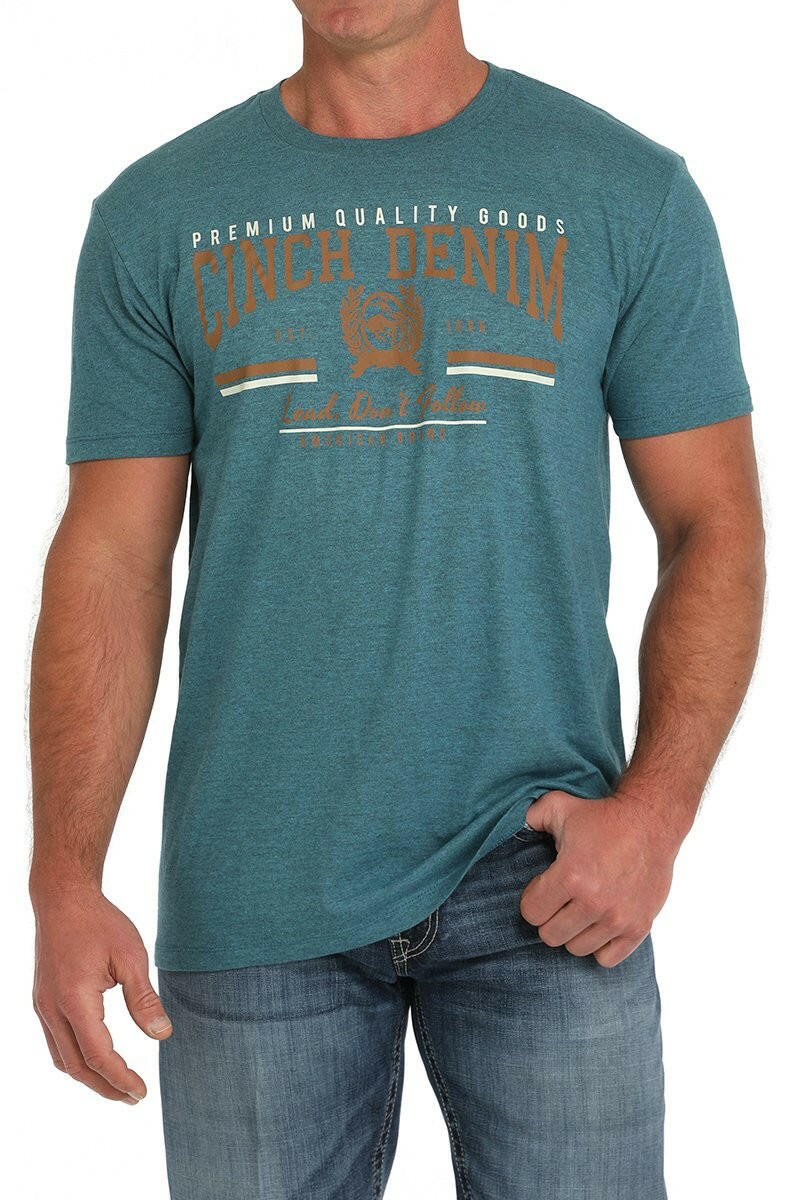 Cinch Men's Logo Tee.