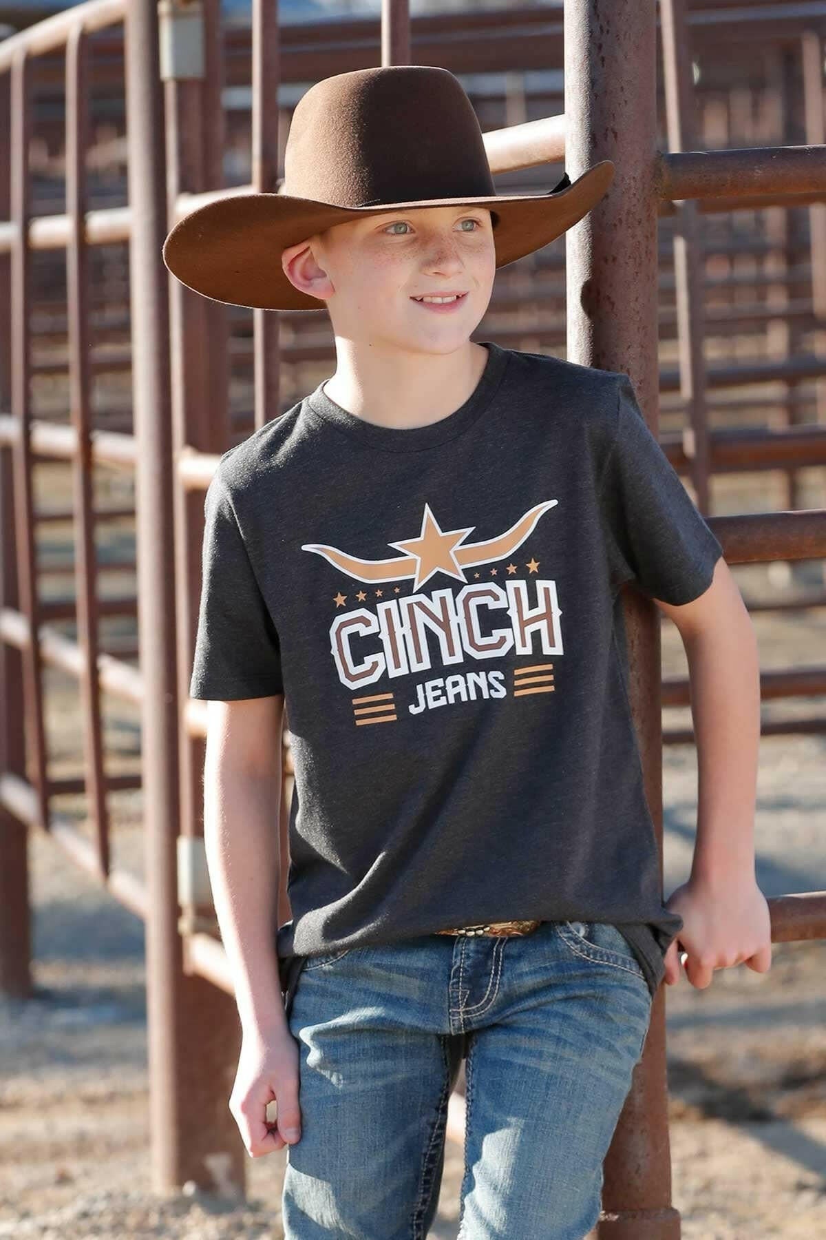Cinch Boy's Cinch Jeans Tee.