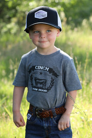 Cinch Toddler Boy's Denim Brand Tee