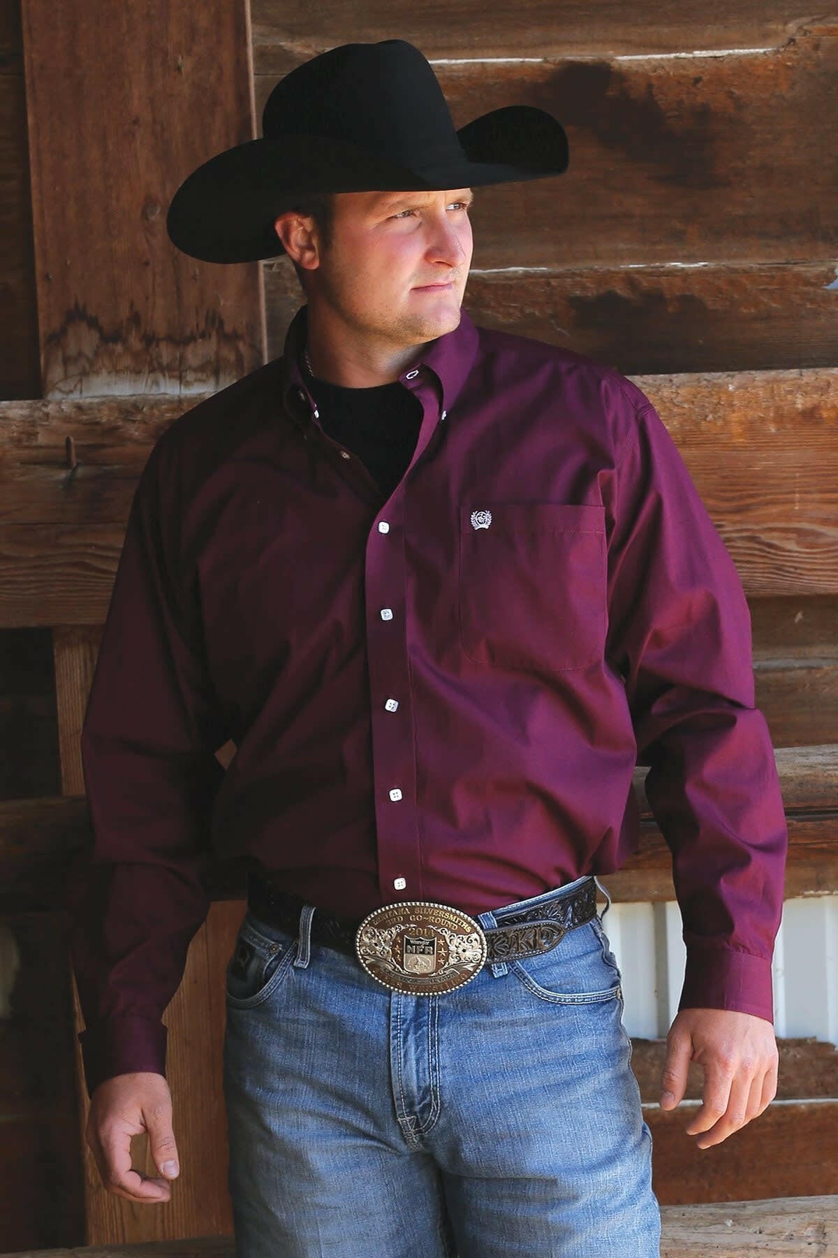 Cinch Men's Button Down Shirt.