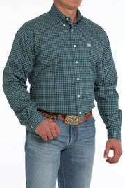 Cinch Men's Geometric Print Button Down Shirt.
