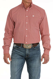 Cinch Men's Medallion Print Button Down Shirt #MTW1105871.