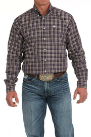 Cinch Men's Plaid Button Down Shirt #MTW1105879.